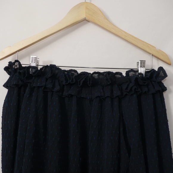 J.O.A. Blue Balloon Cold Shoulder Tunic Size XS - Picture 2 of 8